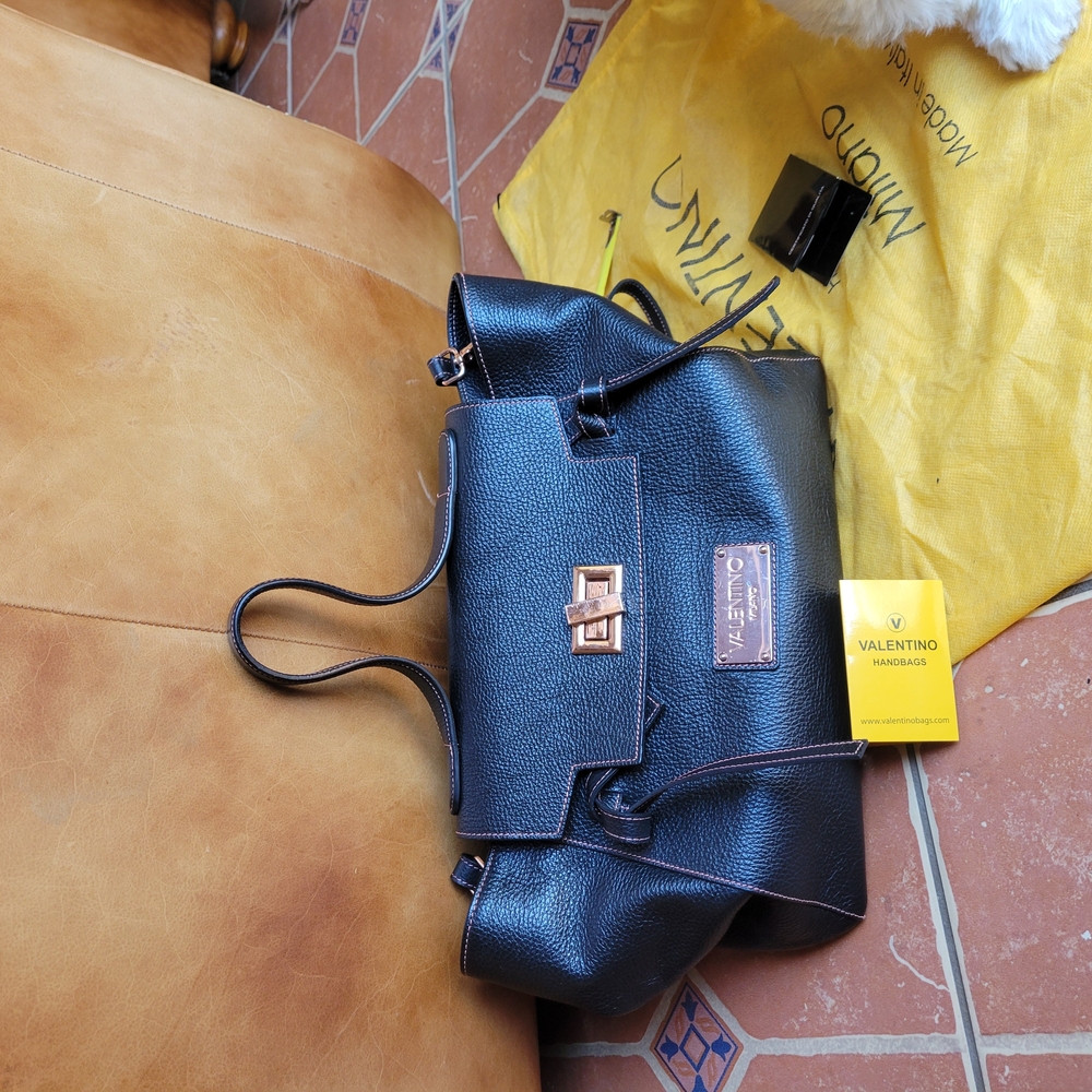 Valentino Black Leather Women's Bag